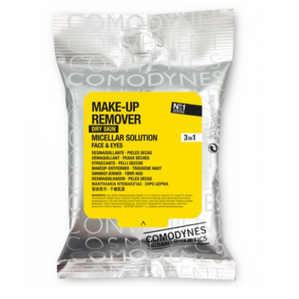 Comodynes Micellar Solution Toallitas Desmaquill