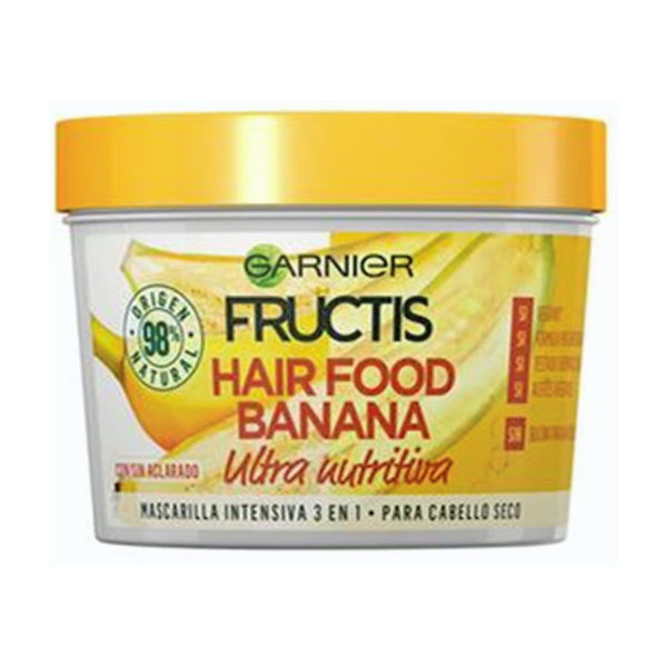 Fructis Hair Food mascarilla Banana para cabello seco 400ml