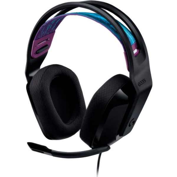Logitech g335 negro / auriculares con cable y micrófono para gaming